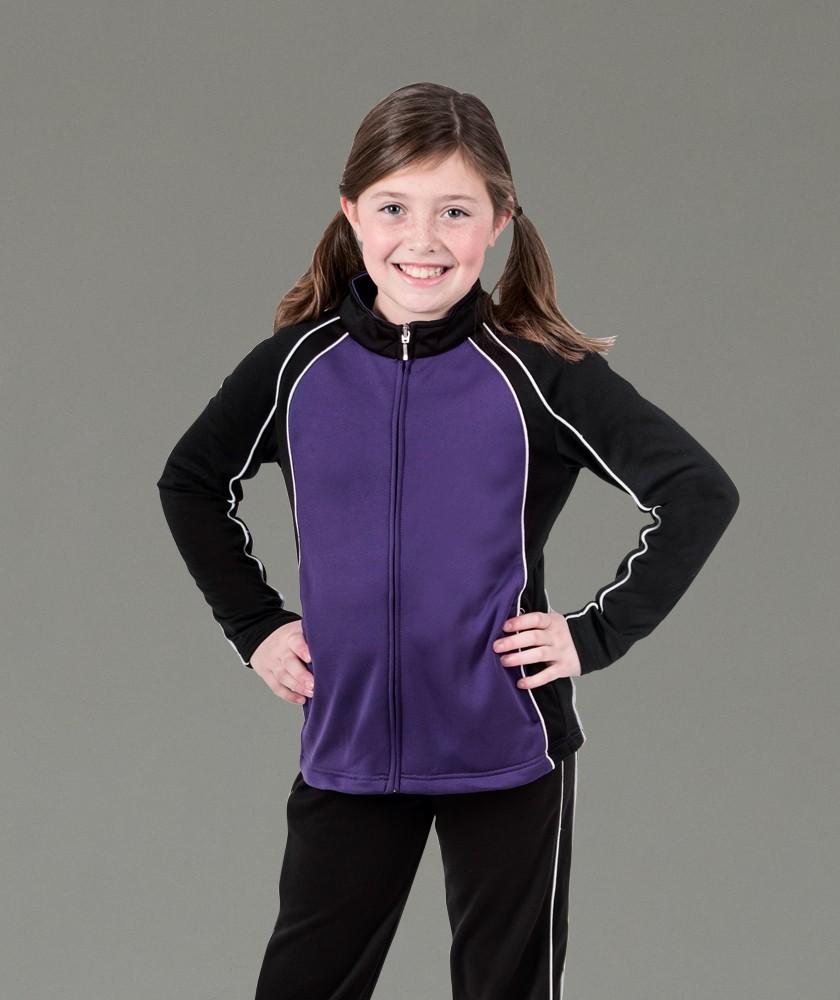 Charles River Apparel Style 4984 Girls' Olympian Jacket