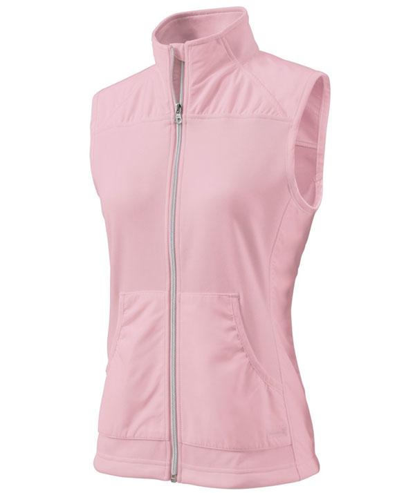 Charles River Apparel 5195 Women's Breeze Polyester Vest - Blush Pink