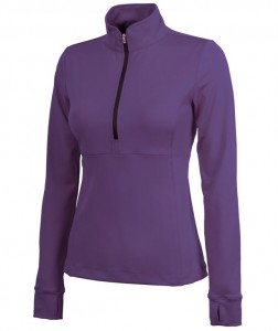 Charles River Apparel 5460 Women's Fitness Pullover Top - Purple