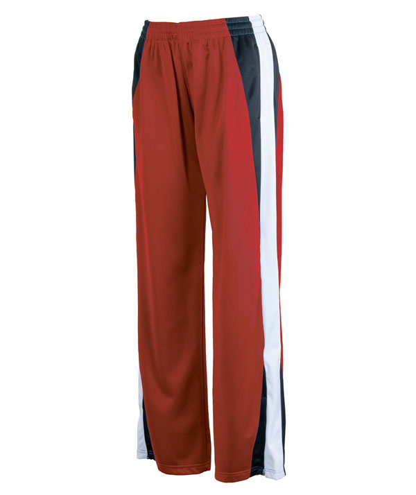 Charles River Apparel 5496 Women's Energy Activewear Pants - Red/Black/White