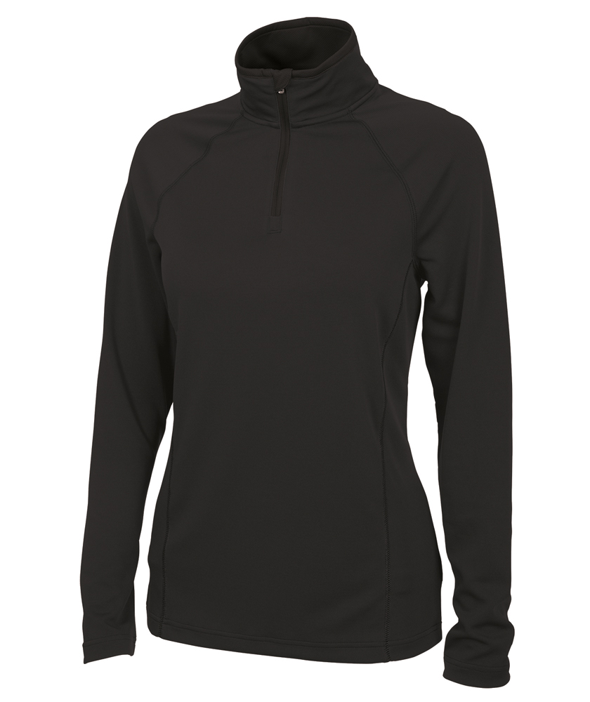 charles-river-apparel-5666-Women-fusion-pullover-long-sleeve-black-full-view