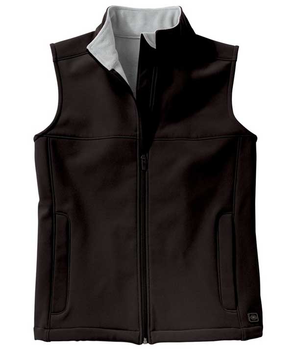 Charles River Apparel 5819 Women's Classic Soft Shell Vest Black
