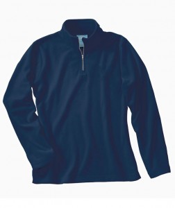Charles River Apparel 5870 Women's Freeport Microfleece Pullover Sweater Navy