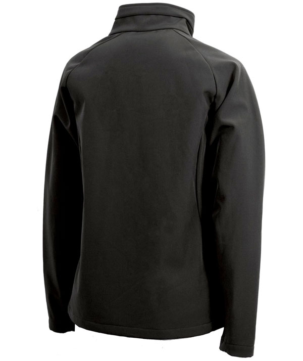 Charles River Apparel 5916 Women's Ultima Soft Shell Jacket - Black Rear
