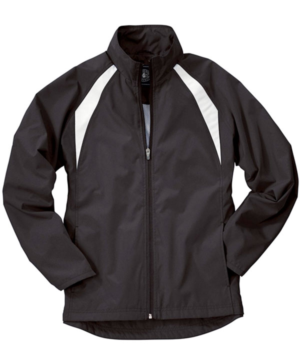 Charles River Apparel 5954 Women's TeamPro Polyester Jacket - Black/White