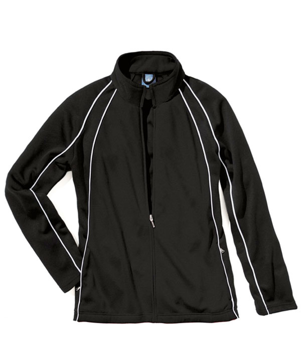 Charles River Apparel 5984 Womens Olympian Jacket Forest Black White