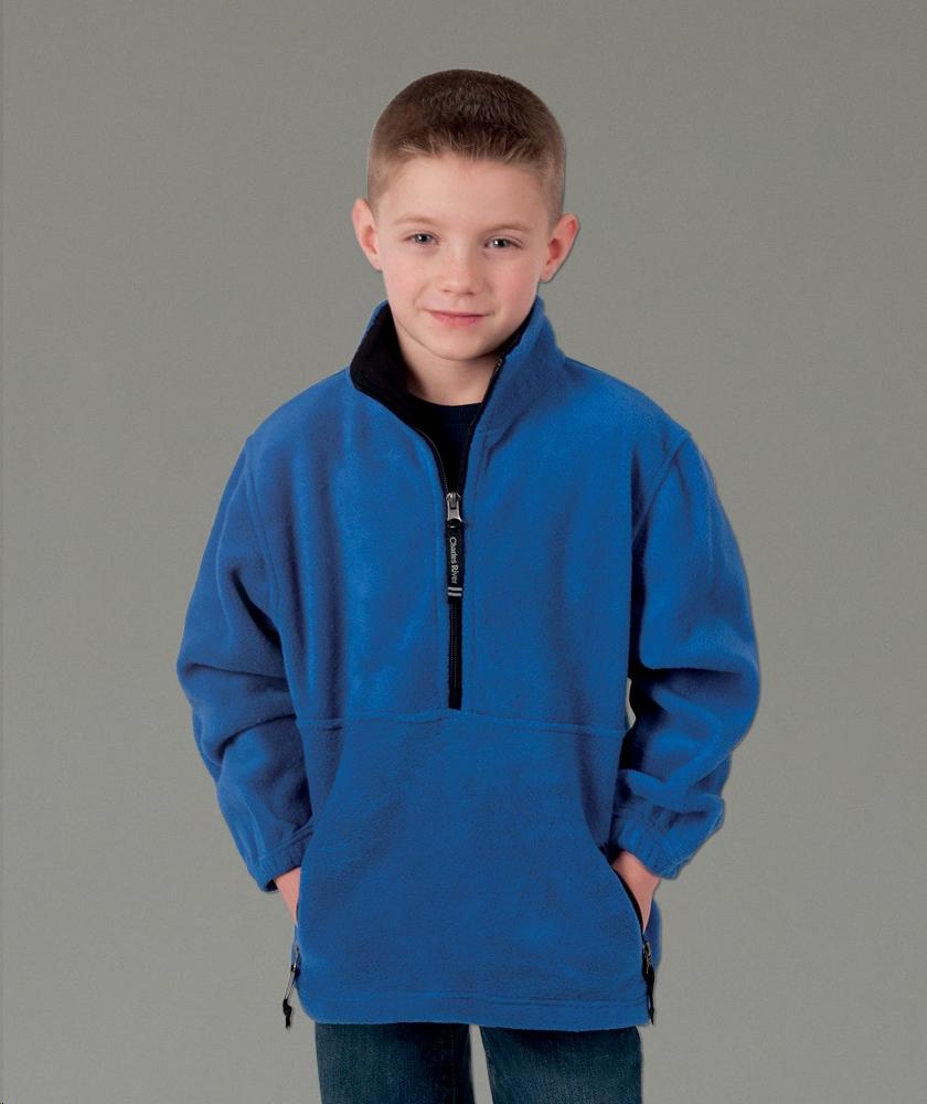 Charles River Apparel Style 8501 Youth Adirondack Fleece Pullover