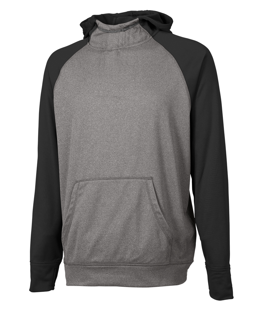charles-river-apparel-8690-youth-field-long-sleeve-sweatshirt-black-heather-full-view