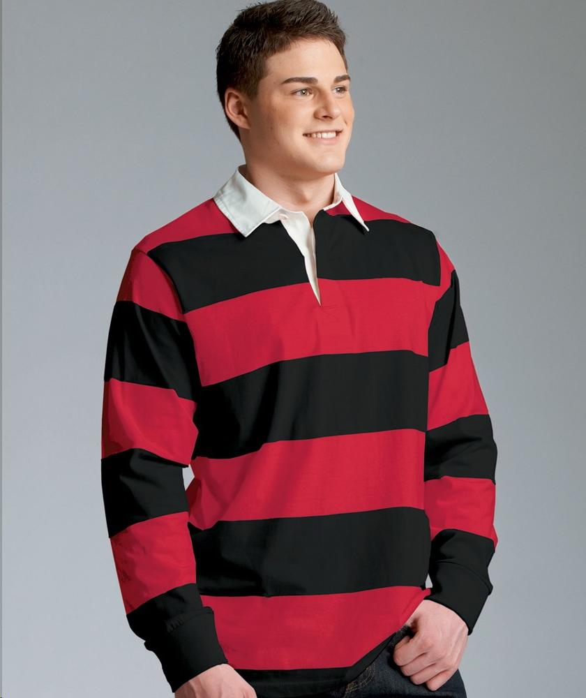 Charles River Apparel Style 9278 Classic Rugby Shirt 1