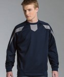 charles-river-apparel-9489-mens-zone-pullover-warmup-top-navy-grey-model-126×150