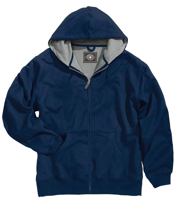 Charles River Apparel Style 9542 Tradesman Thermal Full Zip Sweatshirt 3