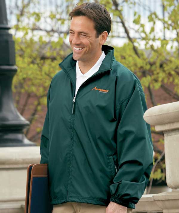 Charles River Apparel 9551 Mens Triumph Polyester Jacket - Forest Model