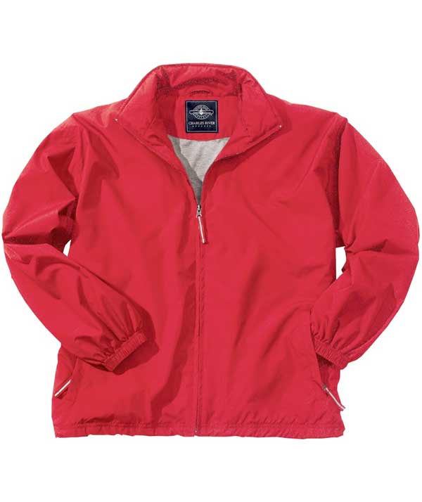 Charles River Apparel 9551 Mens Triumph Polyester Jacket - Red