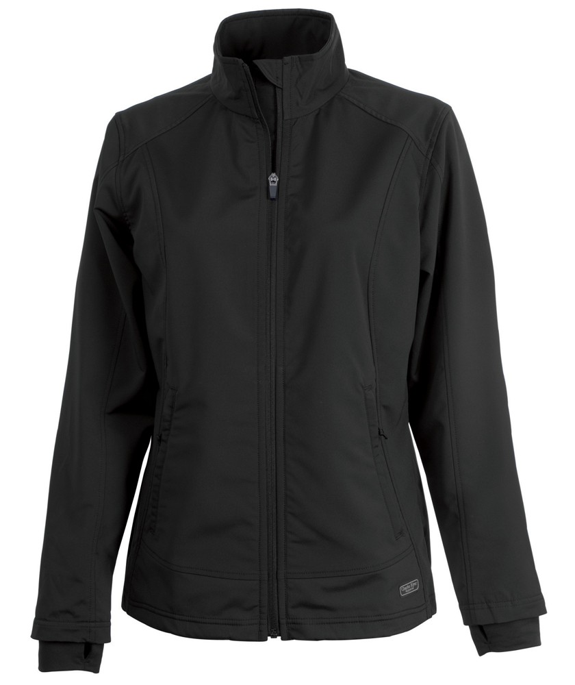 Charles River Apparel Style 5317 Women’s Axis Soft Shell Jacket – Black