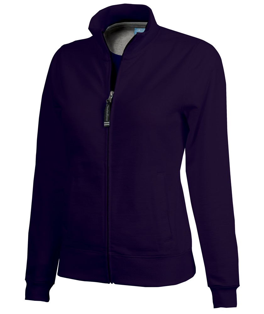 Charles River Apparel Style 5468 Women’s Onyx Sweatshirt – Purple Reign