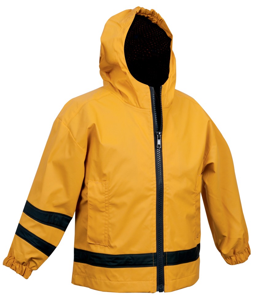 Charles River Apparel Style 6099 Toddler New Englander Rain Jacket – Yellow