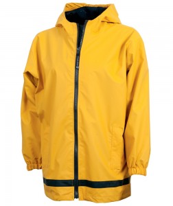 Charles River Apparel Style 8099 Youth New Englander Rain Jacket - Yellow