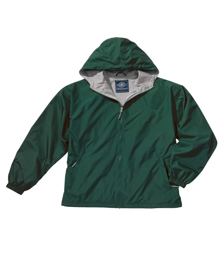Charles River Apparel Style 8720 Youth Portsmouth Jacket - Forest
