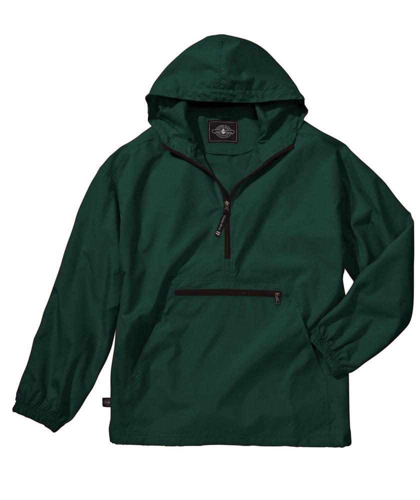 Charles River Apparel Style 8904 Youth Pack-N-Go Pullover – Forest