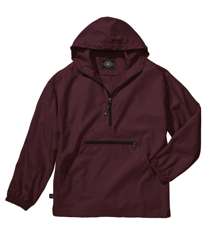 Charles River Apparel Style 8904 Youth Pack-N-Go Pullover - Maroon