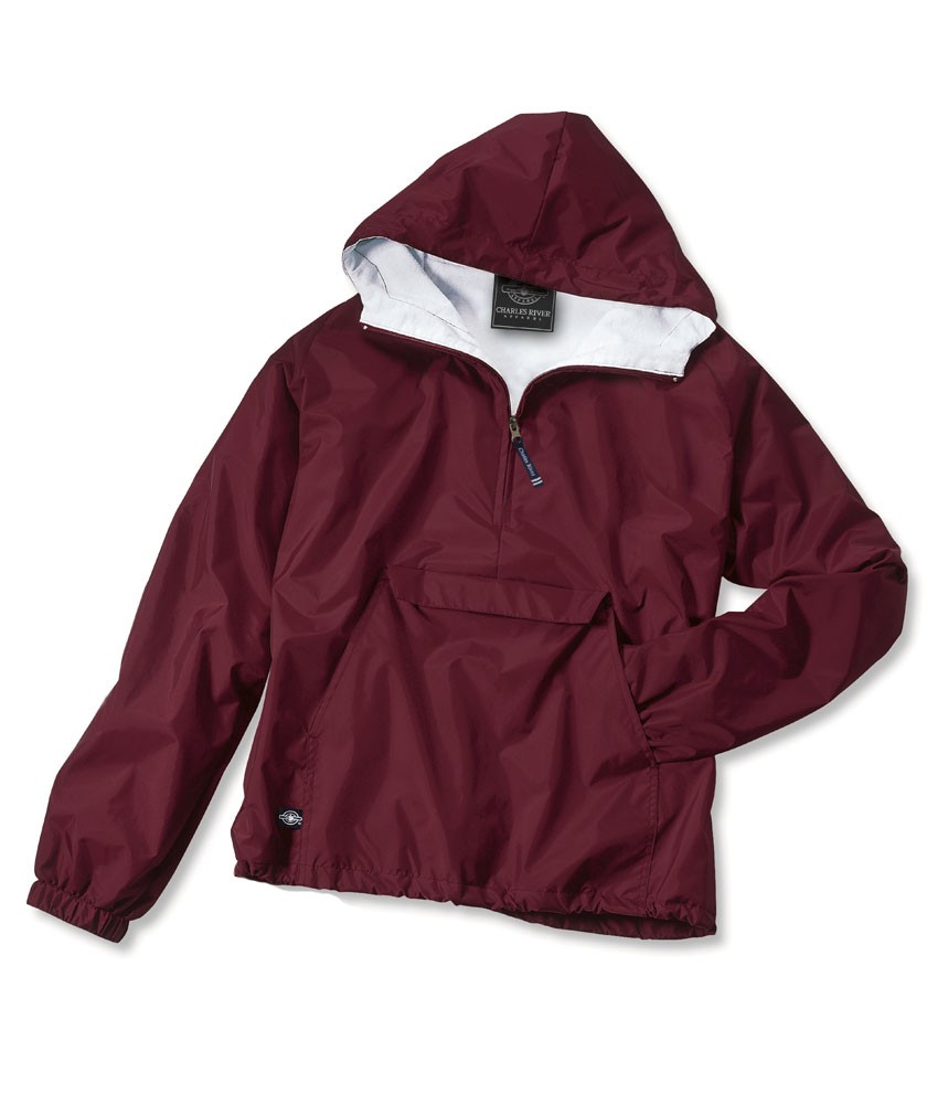 Charles River Apparel Style 8905 Youth Classic Solid Pullover - Maroon