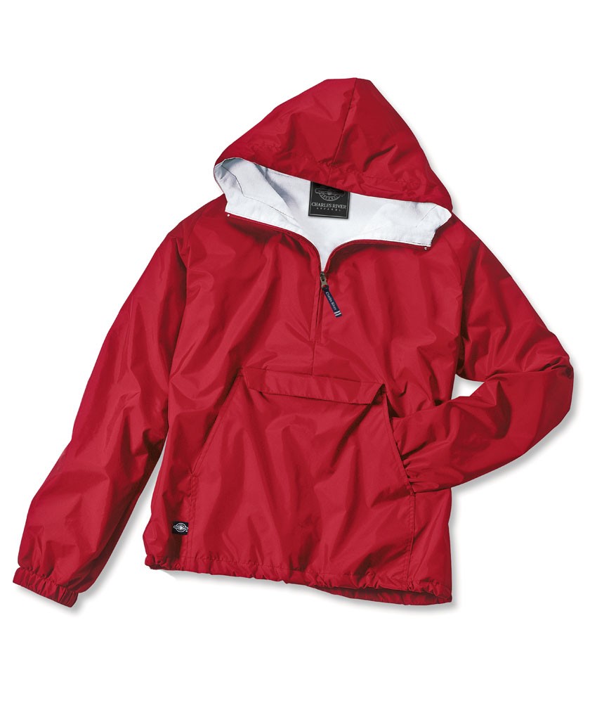 Charles River Apparel Style 8905 Youth Classic Solid Pullover - Red