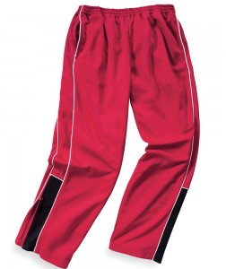 Charles River Apparel Style 8985 Boys' Olympian Pant - Red/White/Black
