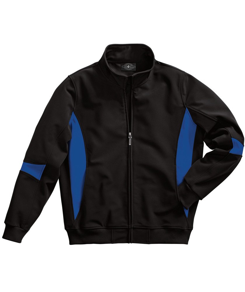 Charles River Apparel Style 9024 Stadium Soft Shell Jacket – Black/Royal