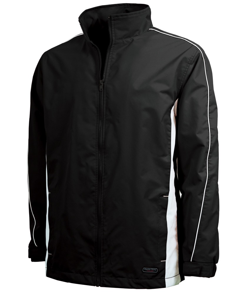 Charles River Apparel Style 9267 Pivot Jacket – Black/White
