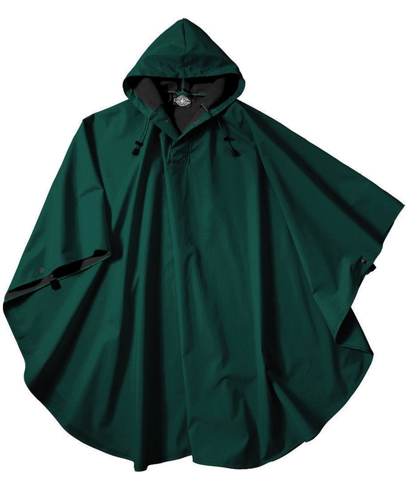 Charles River Apparel Style 9709 Pacific Poncho - Forest