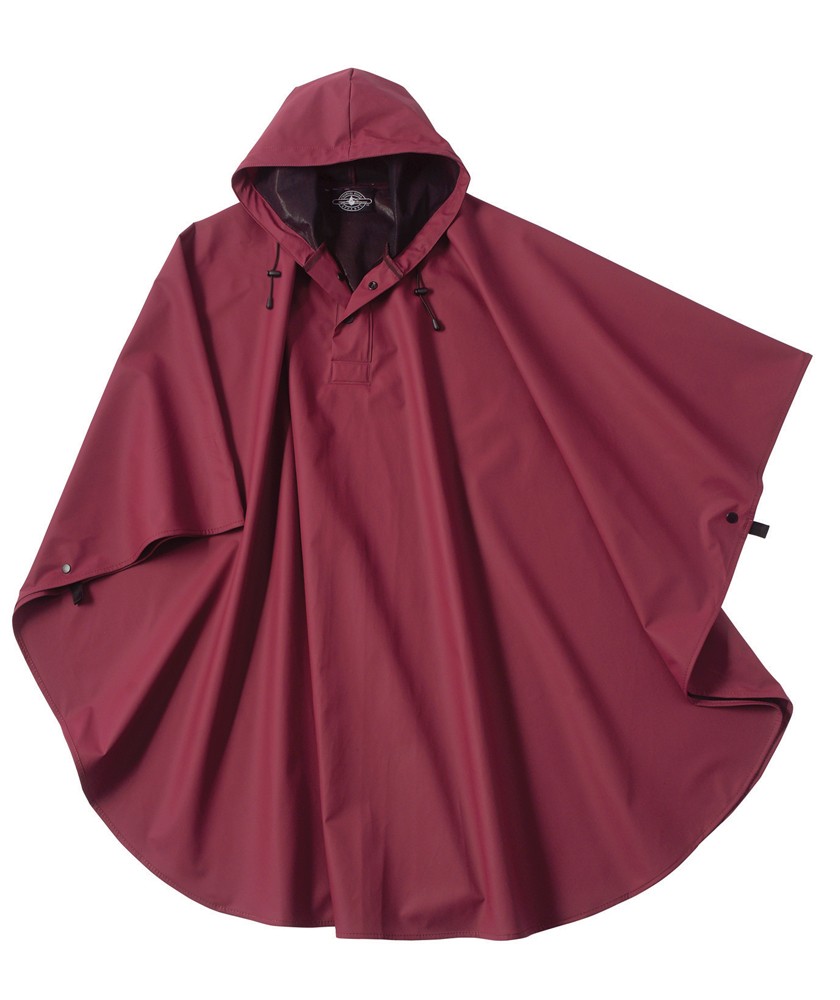 Charles River Apparel Style 9709 Pacific Poncho – Maroon