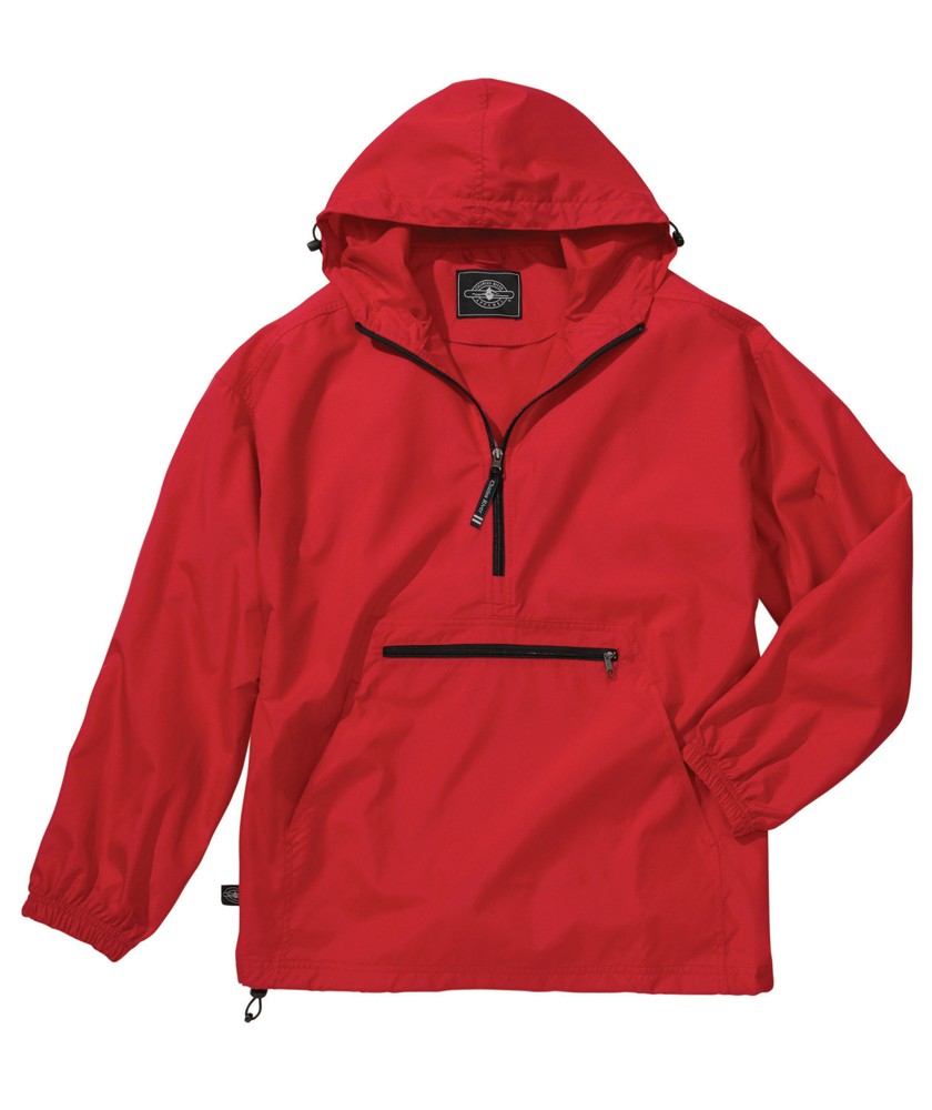 Charles River Apparel Style 9904 Pack-N-Go Pullover - Red
