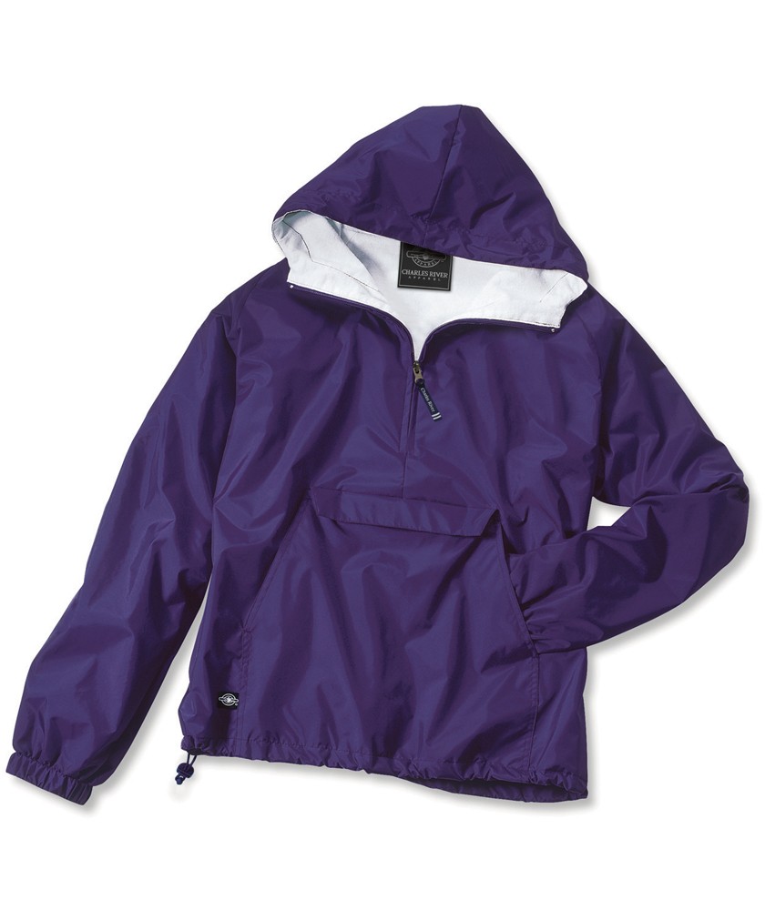 Charles River Apparel Style 9905 Classic Solid Pullover – Purple