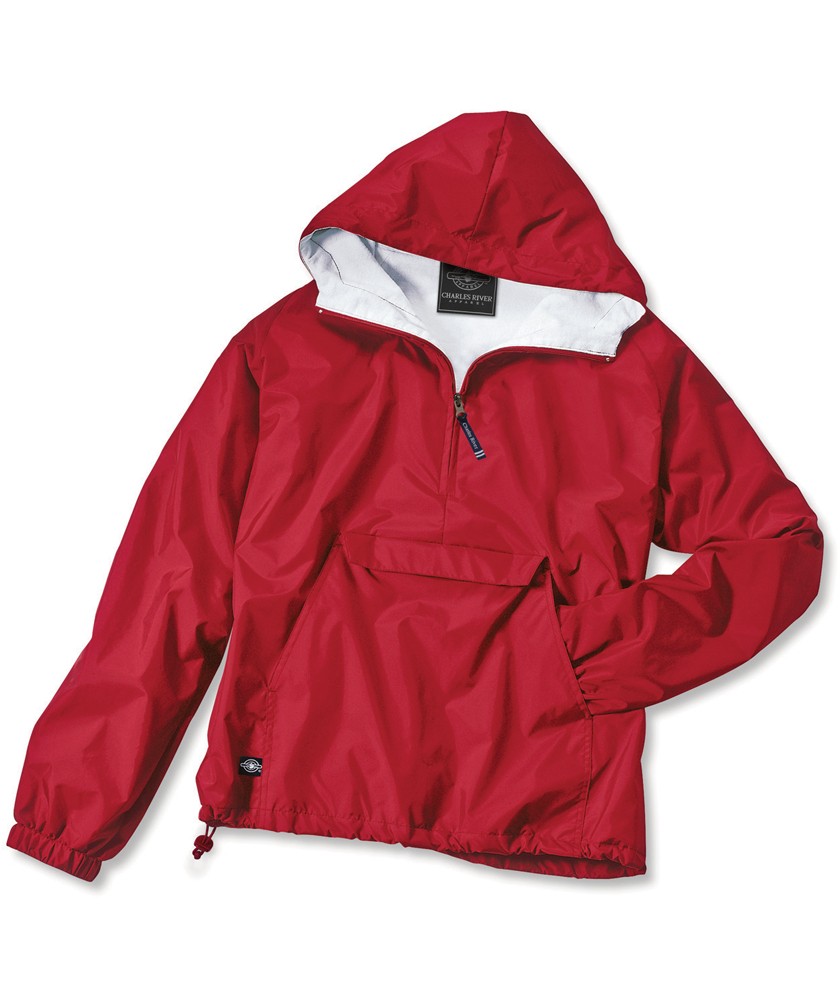Charles River Apparel Style 9905 Classic Solid Pullover - Red