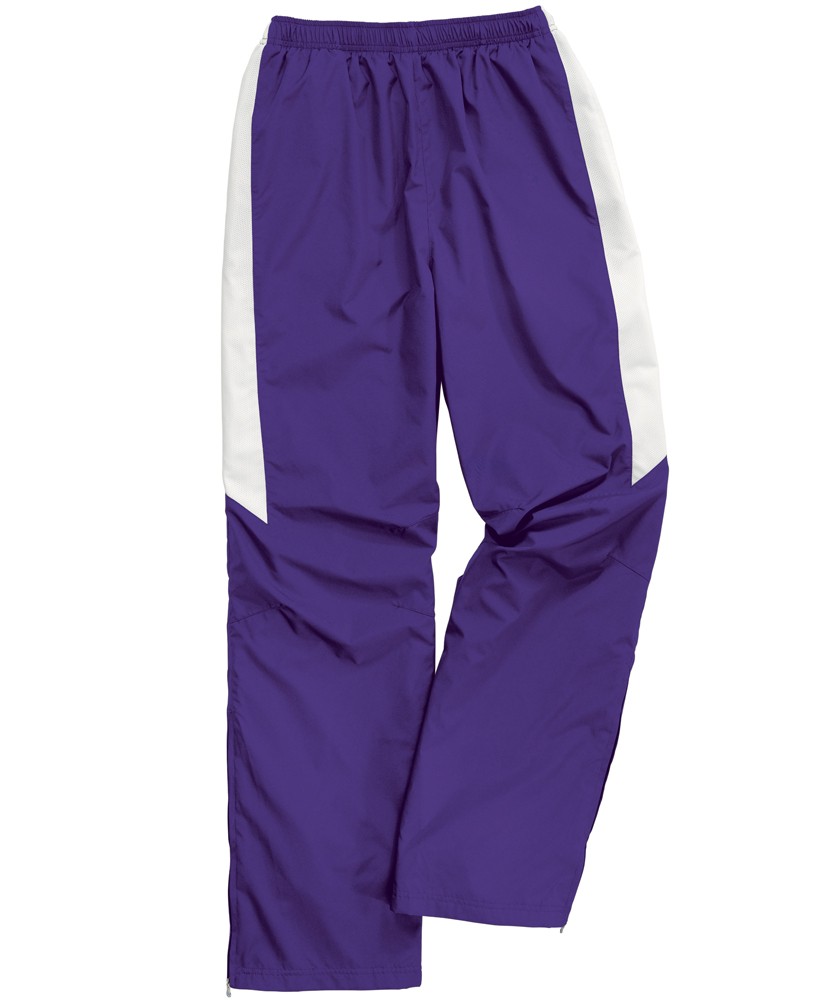 Charles River Apparel Style 9958 Men’s TeamPro Pant – Purple/White