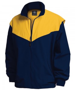 Charles River Apparel Style 9971 Championship Jacket - Navy/Gold