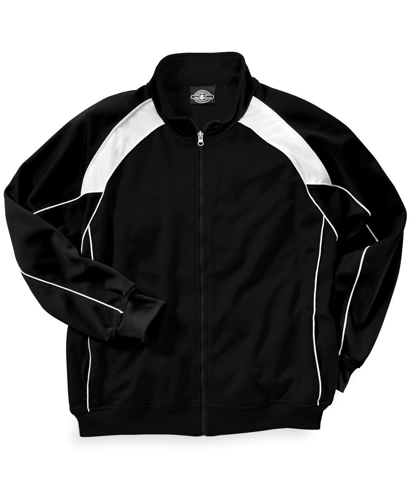 Charles River Apparel Style 9984 Men's Olympian Jacket - Black/White