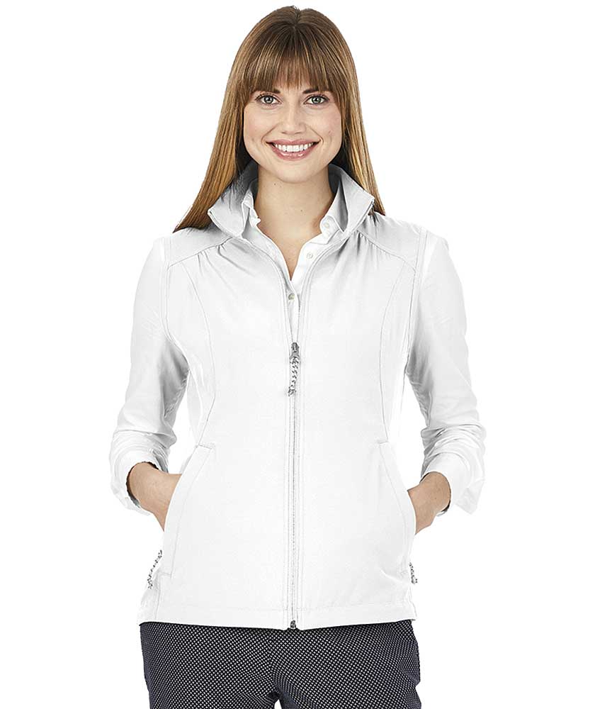 Charles River Apparel Women's Pack-N-Go Vest 5941 White