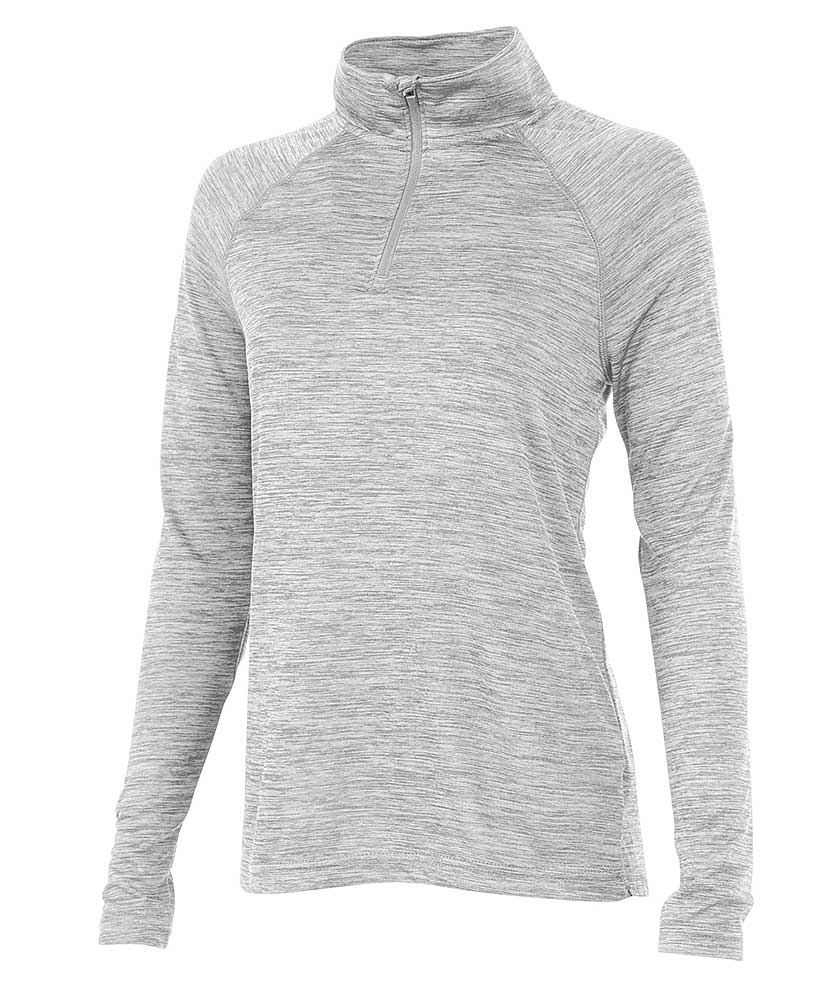 Charles River Apparel Women’s Space Dye Performance Pullover 5763 Grey