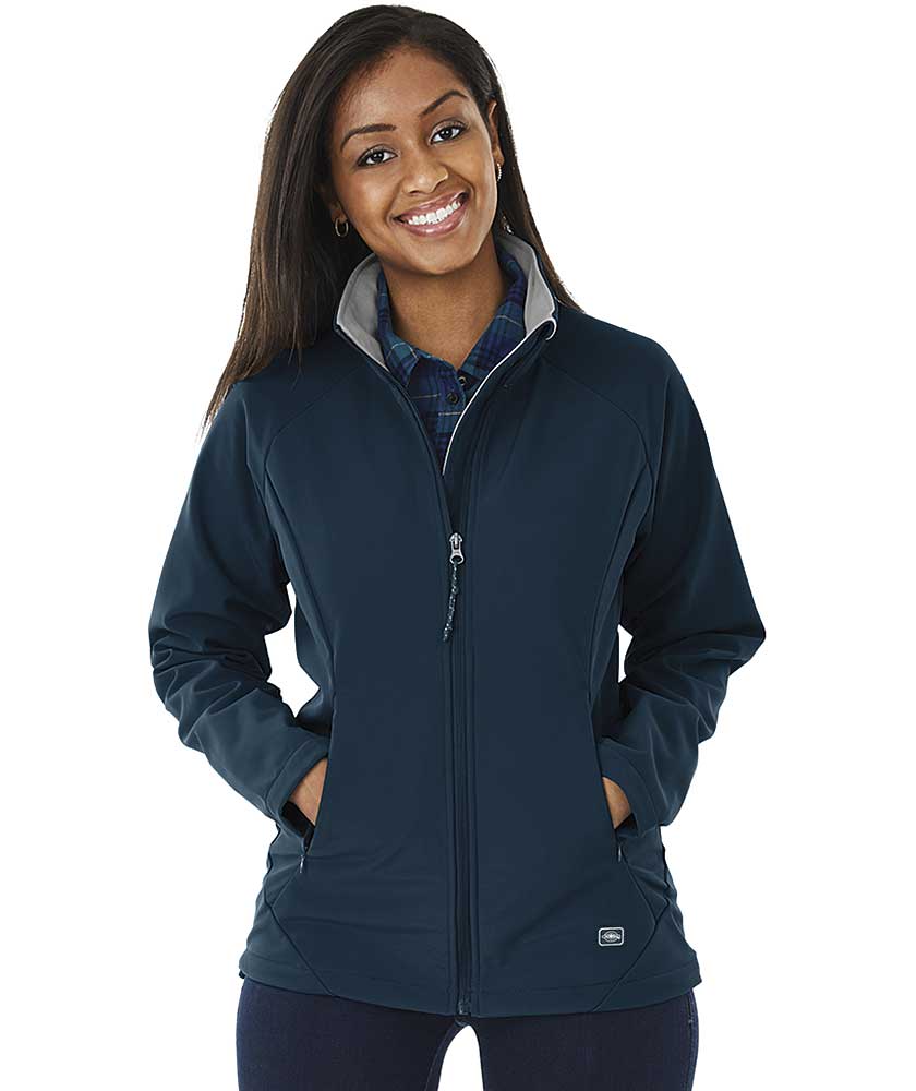 Charles River Apparel Women's Ultima Soft Shell Jacket 5916 Navy
