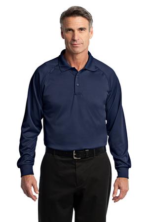 CornerStone – Select Long Sleeve Snag-Proof Tactical Polo Style CS410LS Navy