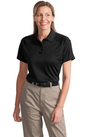 CornerStone – Ladies Select Snag-Proof Tactical Polo Style CS411 Black