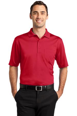 CornerStone – Select Snag-Proof Pocket Polo Style CS412P Red