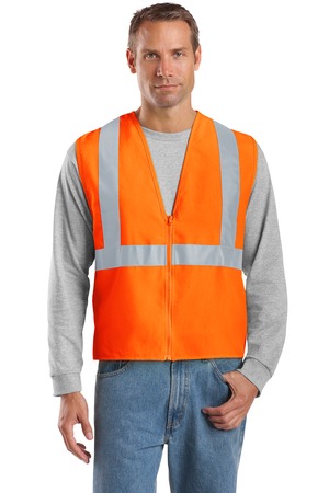 CornerStone – ANSI 107 Class 2 Safety Vest Style CSV400 Reflective Orange