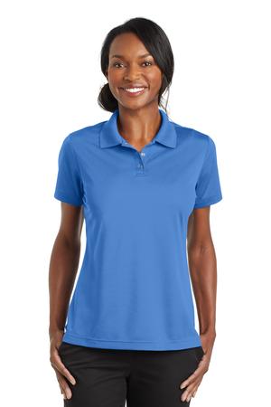cornerstone-ladies-micropique-gripper-polo-shirts-blue-lake-front