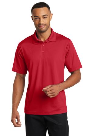 CornerStone Micropique Gripper Polo T-Shirts True Red Front