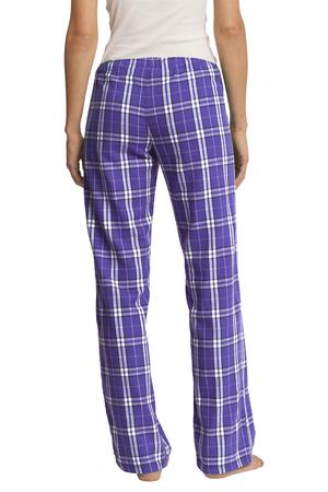 District – Juniors Flannel Plaid Pant Style DT2800 Purple Back