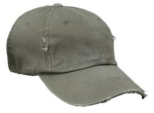 District – Distressed Cap Style DT600 Light Olive