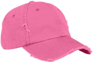 District – Distressed Cap Style DT600 True Pink