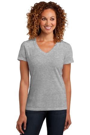 District Made Ladies Perfect Blend V-Neck Tee Style DM1190L 7